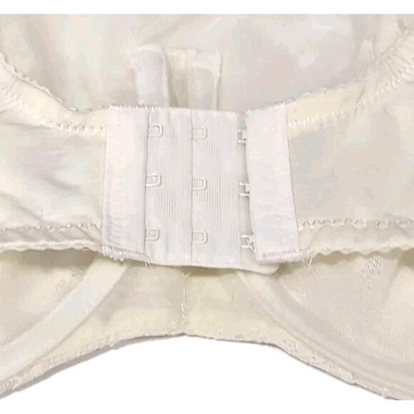 Lunaire Camisole Lace Underwire Bra Size 40DDD Ivory Cream Full Coverage Modest - Picture 7 of 9